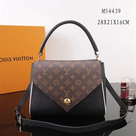 lv double v bag|LOUIS VUITTON Monogram Double V Black.